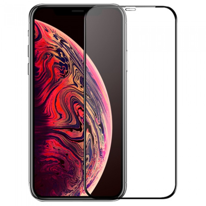 MIẾNG DÁN CƯỜNG LỰC IPHONE XS MIPOW KING BULL GLASSSCREENPROTECTOR (ĐEN TRONG)